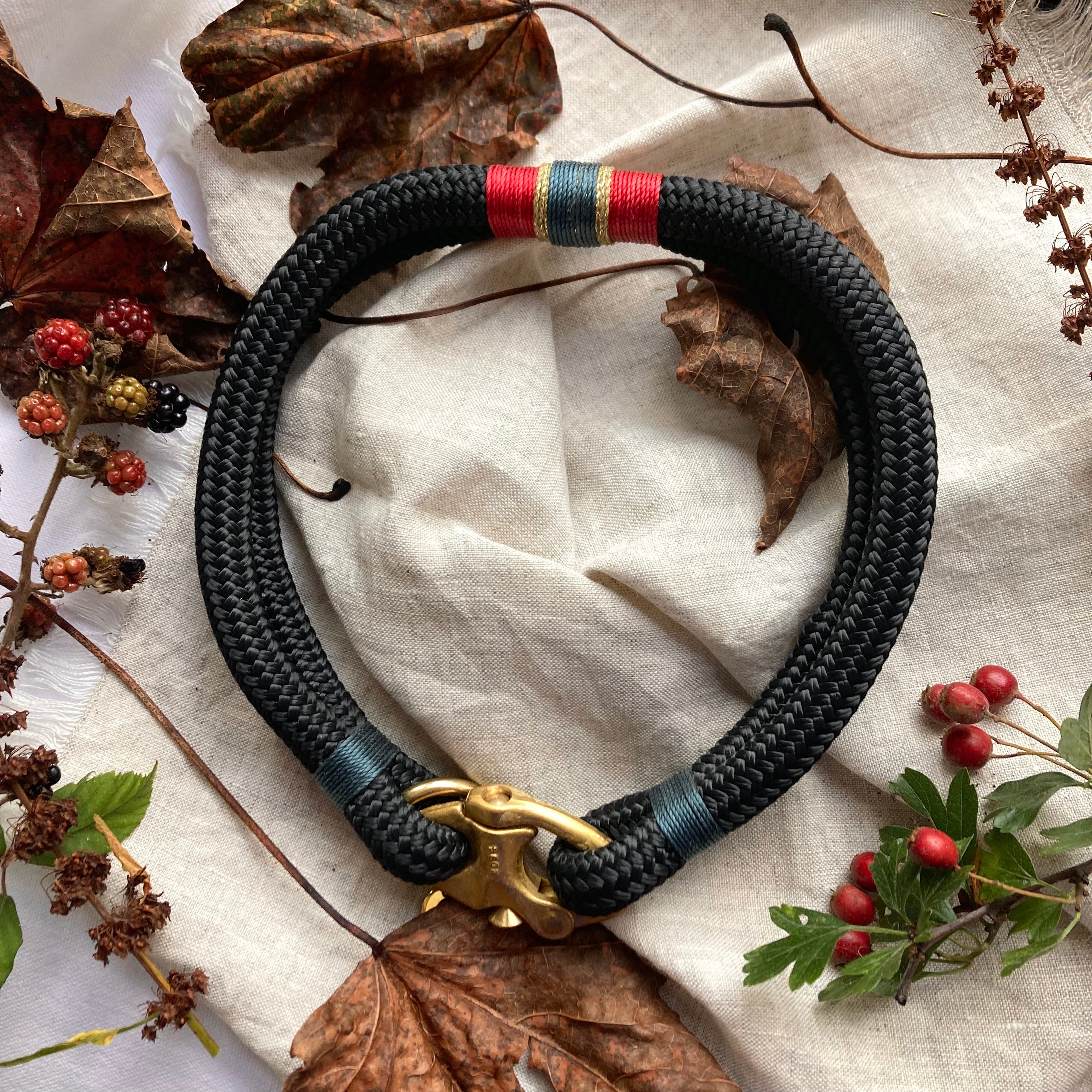 Royal Luxury Rope Dog Collar