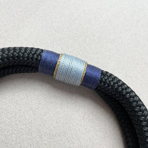 Luxury Rope Dog Collar - Cretean Adventure